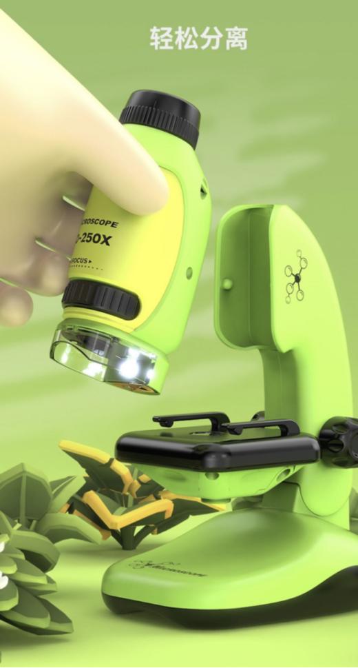 ❤️儿童节要来了！！送给宝贝的礼物🎁【趣味儿童科学探索显微镜（台式/手持两用）】🥰 生活需要仪式感🌺~给你们推荐一个宝藏❗❗ 科学探索显微镜！ 商品图2