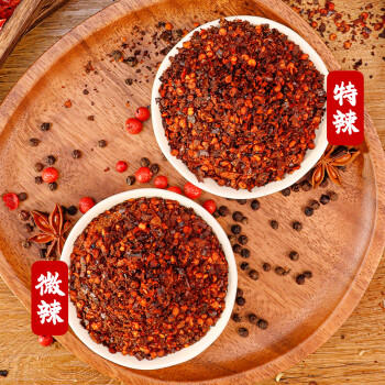 聚美厨木姜子糊辣椒面125g微辣 贵州特产辣椒烧烤撒料干碟蘸料油泼辣子 /粮油调味 /调味品 /复合调味料 商品图3