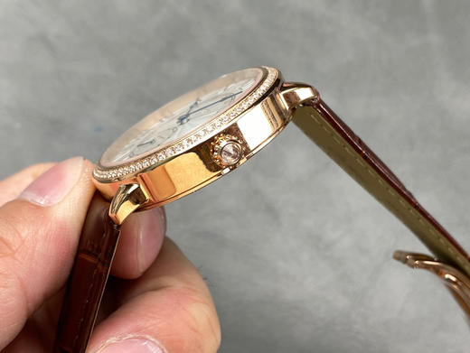 『NOOB official➕』卡地亚-CARTIER‼️伦敦系列两针半男士机械腕表⚠️完美演绎 内置顶级机械机芯 316L精钢打造 进口矿物质玻璃镜面 进口牛皮表带 尺寸40mm❕❕❕ 商品图5