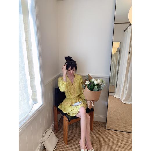 金蘑菇菇 爱意中古套装 /100棉 私服 精致刺绣 商品图3