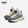 【加绒】ANNIL/安奈儿户外儿童运动鞋保暖2024新款冬季加绒皮面防水二棉鞋HM4405006 商品缩略图1