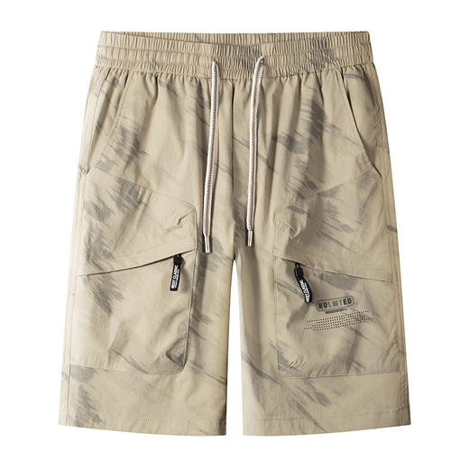 【DPS】大依优型大码休闲工装短裤五分裤大号裤子弹力透气加肥加大夏季松紧腰宽松运动沙滩裤 商品图8