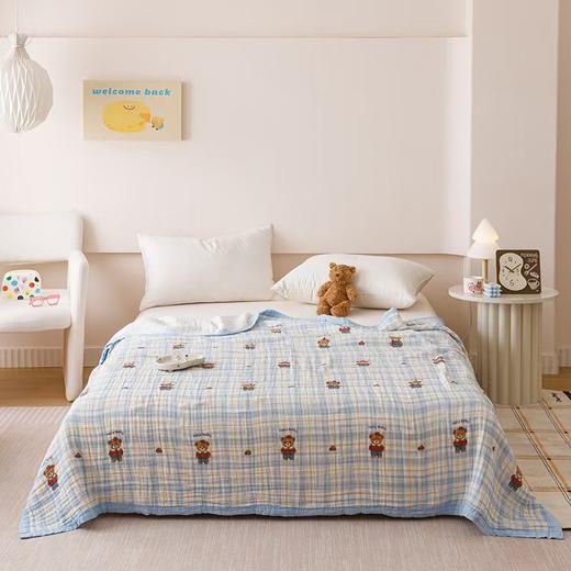 悠梦嘉居婴童全棉六层毛巾被 商品图0