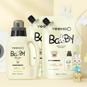 英氏婴儿洗衣液儿童洗衣液婴幼儿宝宝专用酵素去渍内衣裤洗衣液3.6斤