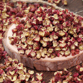 爱蜀味国标一级汉源红花椒80g 四川汉源花椒无籽大红袍麻椒特香特麻贡椒 商品图5