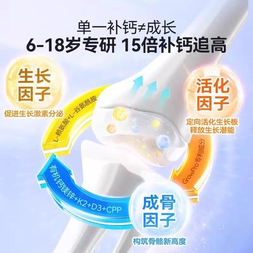 【保税】新西兰小小伞有机火箭钙 儿童赖氨酸液体钙镁锌30条/盒 适合6岁以上儿童 商品图1