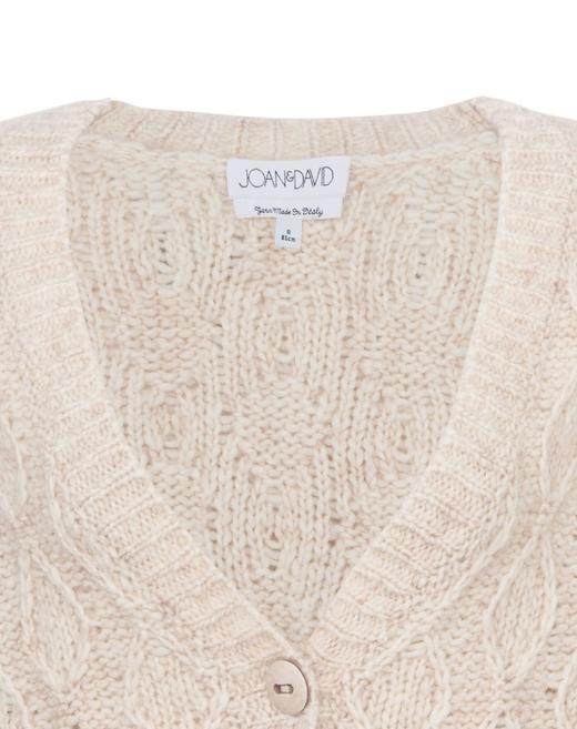 4894415642698 JOAN&DAVID JOAN&DAVID意大利进口毛线长款马海毛针织开衫 商品图3