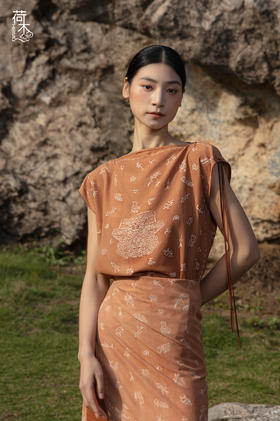 荷木HEMU丨豆缬·短衫