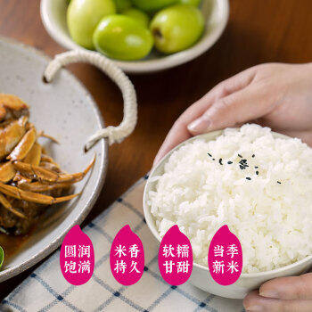 隆平芯米鹤乡珍米10斤 2025年新米 珍珠米 东北大米 寿司粥米 粳米5kg /粮油调味 /米 /珍珠米 商品图0