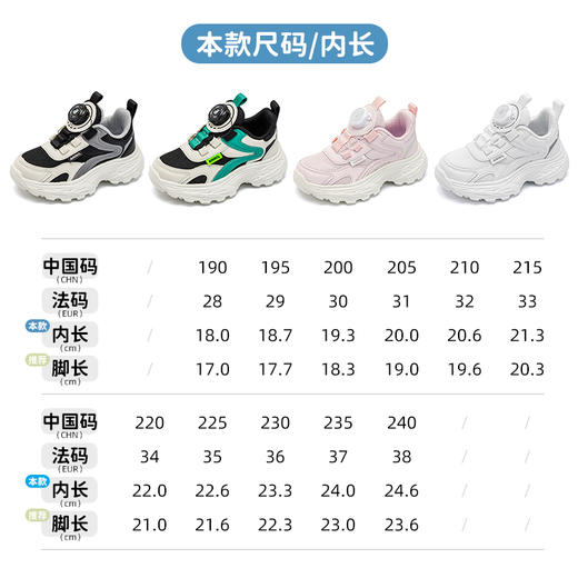 ANNIL/安奈儿童鞋2025春季新款儿童运动鞋跑步鞋男童网面鞋女童篮球鞋子HM5105237 商品图4