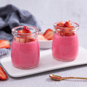 广禧优品草莓布丁粉1kg 果冻粉家用商用自制DIY甜品烘焙奶茶专用 /粮油调味 /烘焙原料 /烘焙粉