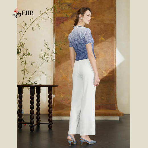 司歌直筒长裤白夏女D911015X 商品图3