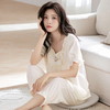 自然醒月坞云朵棉睡衣女夏季（带胸垫）短袖七分裤可外穿夏天甜美家居服套装QH 商品缩略图9