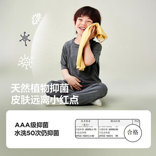 【植物芯】迷你巴拉男童女童天丝家居裤宝宝夏季抑菌打底睡裤 商品图4