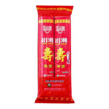 裕湘寿面 长寿面 生日面条寿宴回礼面条 寿面伴手礼700g /粮油调味 /挂面 /传统挂面 商品图1