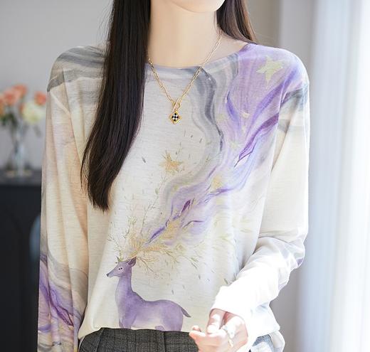 定位印染天丝超薄丝棉轻薄防晒衫 商品图4