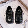 ANNIL/安奈儿女童皮鞋公主鞋2025春季新款儿童单鞋小女孩软底宝宝舞蹈鞋HG5101205 商品缩略图1