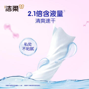 洁柔益生菌湿厕纸80抽*4包女性洁厕湿纸巾厕纸湿巾搭配卷纸卫生纸整箱 /家庭清洁/纸品 /清洁纸品 /湿厕纸 商品图6