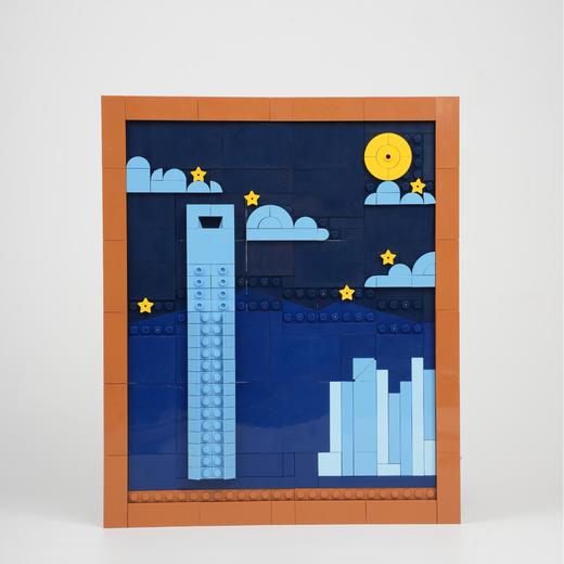 【632推荐】上海中心城市明信片积木 商品图3