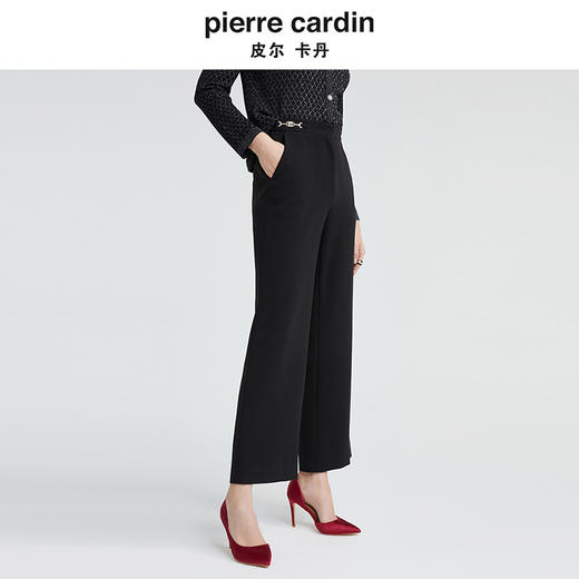 [皮尔卡丹女装]秋季新款通勤职业假两件连衣裙 商品图1