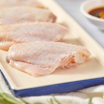 天农 供港鸡中翅净重2斤 出口品质 清远土鸡翅中 冷冻 烧烤卤鸡翅食材 商品图0