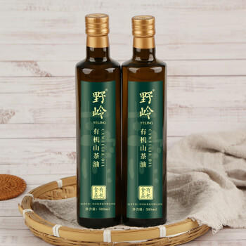 野岭【安徽舒城产地】有机生榨山茶油500ml冷榨茶籽油源头直发包邮 /粮油调味 /食用油 /其他油 商品图4