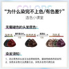 靓逸（LIANGYI）易梳彩黑茶色400ml染发剂植物配方纯染发膏盖白头发不沾皮男女士 商品缩略图3