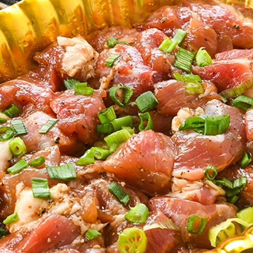 黑椒梅花肉粒220g/盒 商品图1