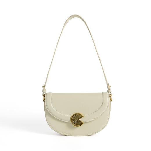 【预售3天】新款手提小众半圆马鞍包女宽肩带单肩包斜挎包9230-D 商品图0