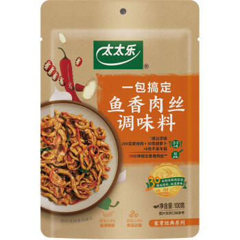 太太乐 鱼香肉丝  复合调味料 一料多用 调料酱  100g /粮油调味 /调味品 /复合调味料 商品图1
