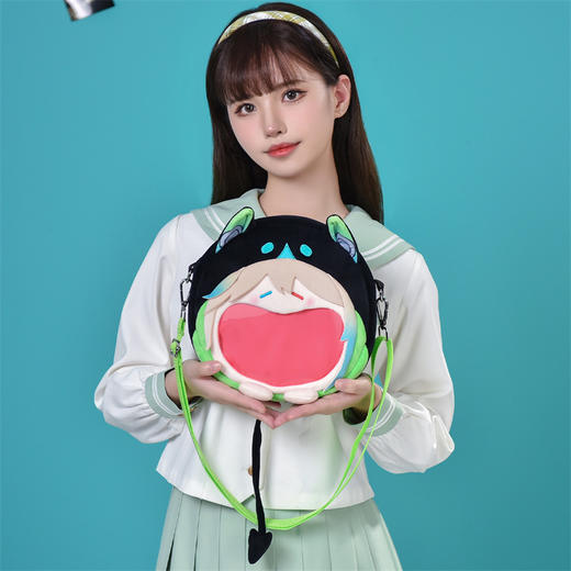 BilibiliGoods VIRTUAREAL 可爱体UWA系列毛绒小痛包 阿萨Aza 商品图3