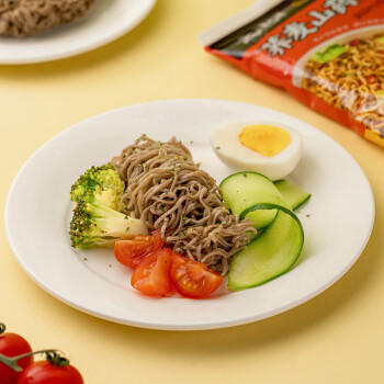 云山半 荞麦方便面60g*10包 0脂肪拌面冷面条 健身代餐速食免煮挂面泡面 /粮油调味 /方便食品 /方便面 商品图7