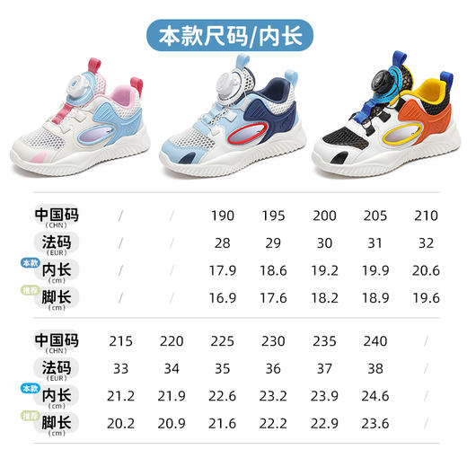 ANNIL/安奈儿男女童百搭休闲鞋2025夏款HM5205370 商品图3