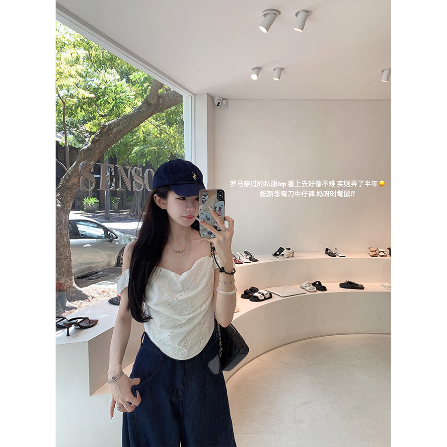 金蘑菇菇 日落前的罗马假日 / 鱼骨弹力打揽 设计感胸衣