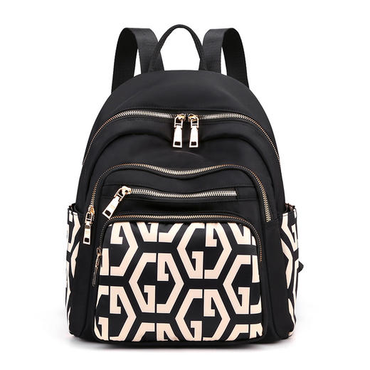 TZW-女包 新款2025bags women尼龙花色时尚女士双肩包包妈咪旅游背包 商品图9