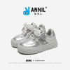 ANNIL/安奈儿童鞋秋季新款时尚女童板鞋百搭休闲鞋软底透气亮面鞋HM4304018 商品缩略图2
