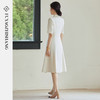 FUYAO扶摇 高级感国风连衣裙女2025新款杏色气质显瘦裙子复古盘扣 商品缩略图4