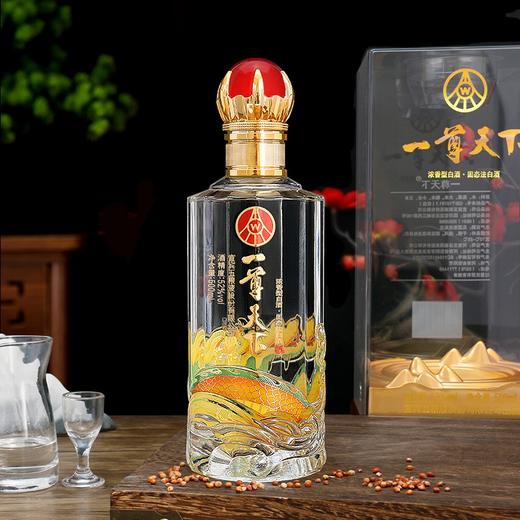 热卖中！！【五粮液股份出品·一尊天下酒】52°浓香型白酒，500ml/瓶 商品图3