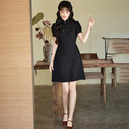 夏季新款小清新淑女小性感短旗袍BS2536 商品图0