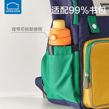 乐扣乐扣儿童水杯6-12岁夏季吸管杯小学生上学专用喝水杯子女生运动水壶 商品图3