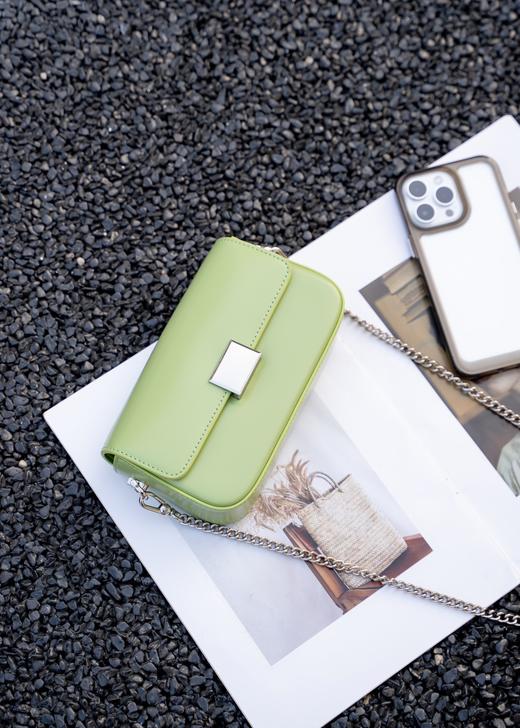 【预售3天】2025新款高级感小众设计小方包斜挎单肩时尚通勤手提包YWW8828 商品图9