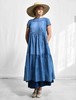 maku蓝染刺绣连衣裙 商品缩略图9