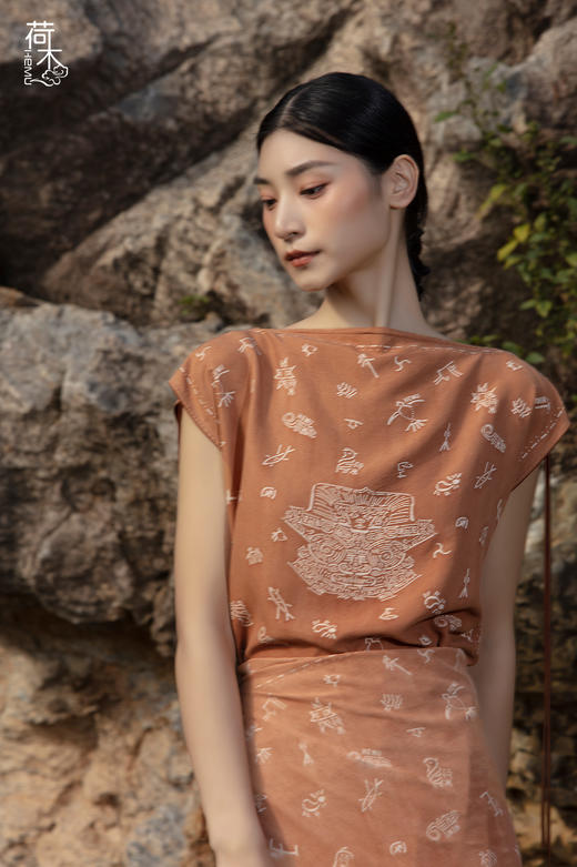 荷木HEMU丨豆缬·短衫 商品图3