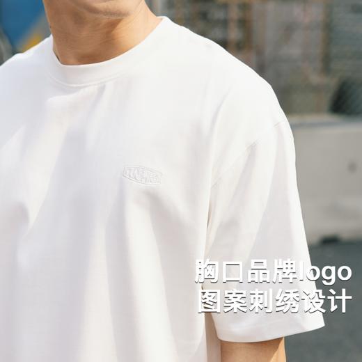 LUSHISI捍卫梦想主题COOLMAX速干运动休闲短袖纯色圆领t恤宽松男 商品图1