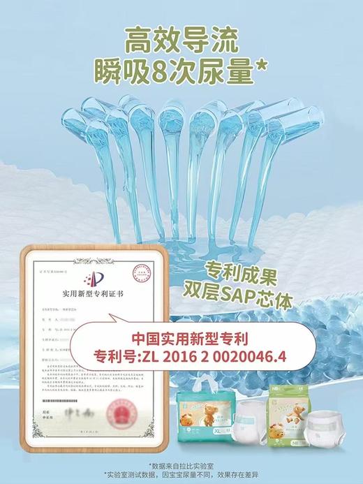 拉比婴儿纸尿裤新生儿男女宝宝尿不湿 商品图1