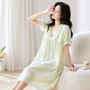 自然醒如梦（带胸垫）睡裙女款夏季云朵棉甜美法式公主风夏款短袖家居服睡衣裙子QH 商品缩略图3