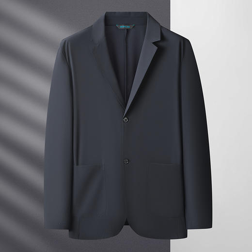 【防晒西服】【DWP】大依优型薄款西服外套休闲商务夹克男宽松加肥加大码上衣夏季 商品图6