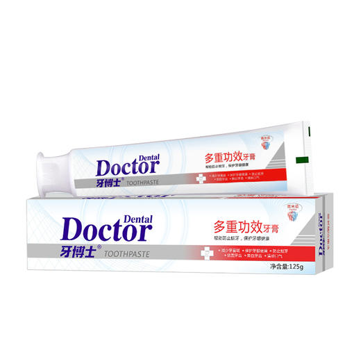 牙博士多重功效牙膏125g*3只装 商品图5