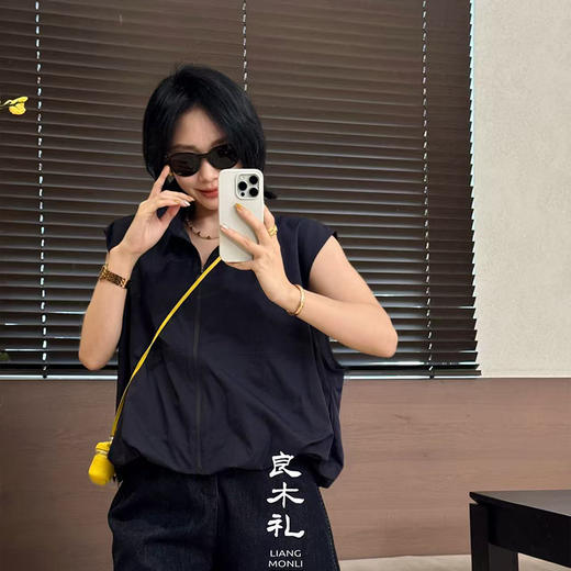 【预售7天】良木礼无袖拉链上衣(88906) 商品图0