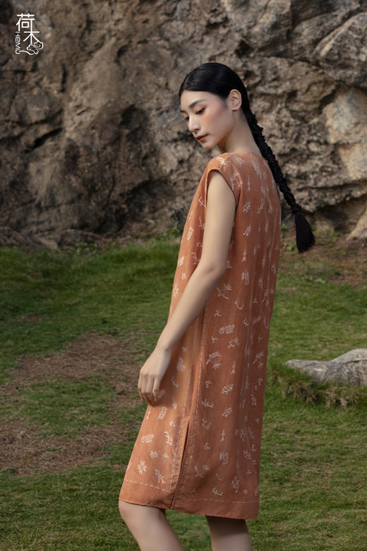 荷木HEMU丨豆缬·连衣裙 商品图3